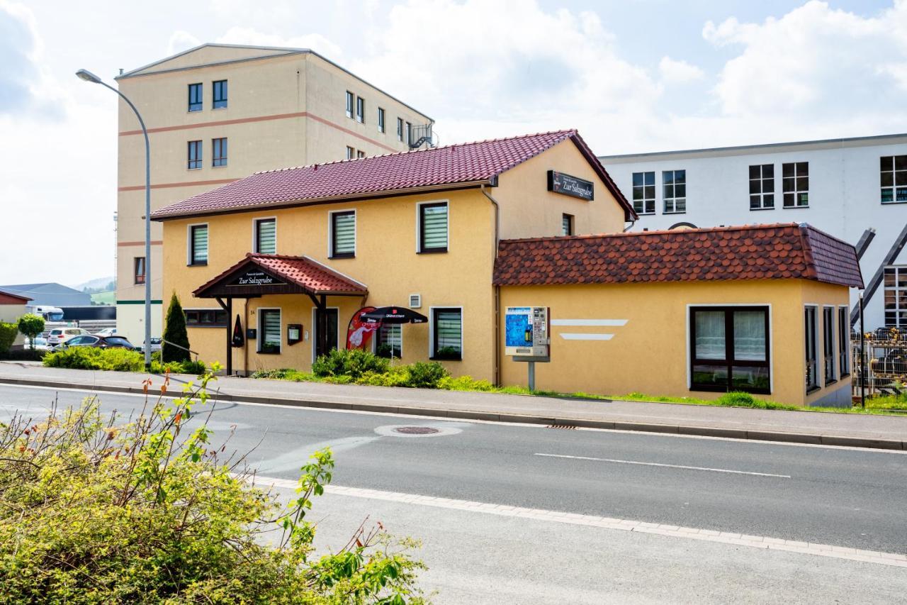 Pension & Gaststaette Zur Salzgrube Sondershausen Extérieur photo